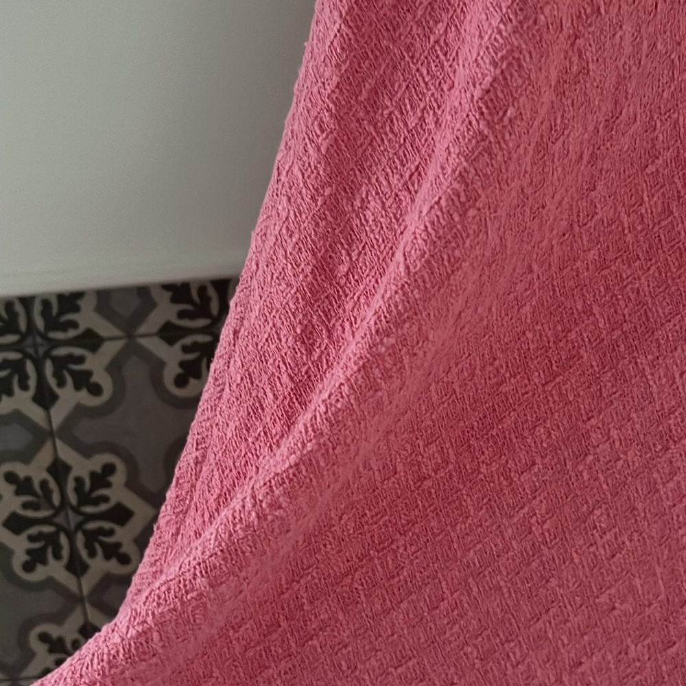 💕VDAY RARE NWT Blog Fave Zara PINK TEXTURED TWEED Skirt Barbie Barbiecore - Picture 6 of 8